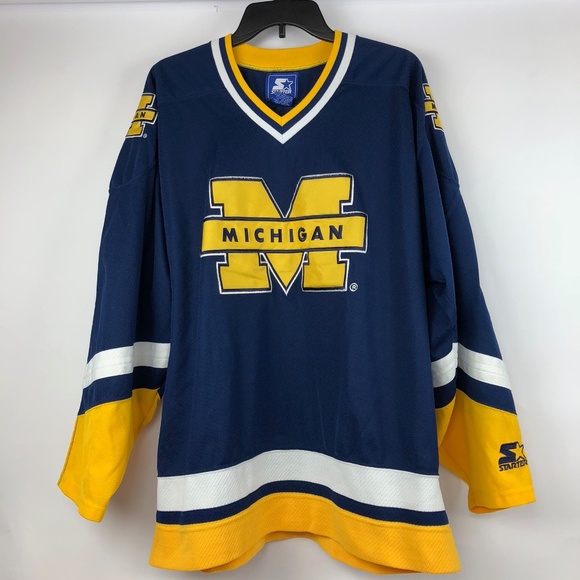 michigan wolverines hockey jersey